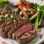 Asian-Inspired Lamb Steak