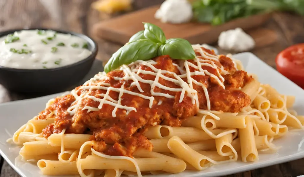 Buffalo Wild Wings Chicken Parmesan Pasta Recipe