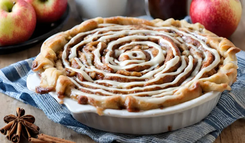 Recipe For Cinnamon Roll Apple Pie
