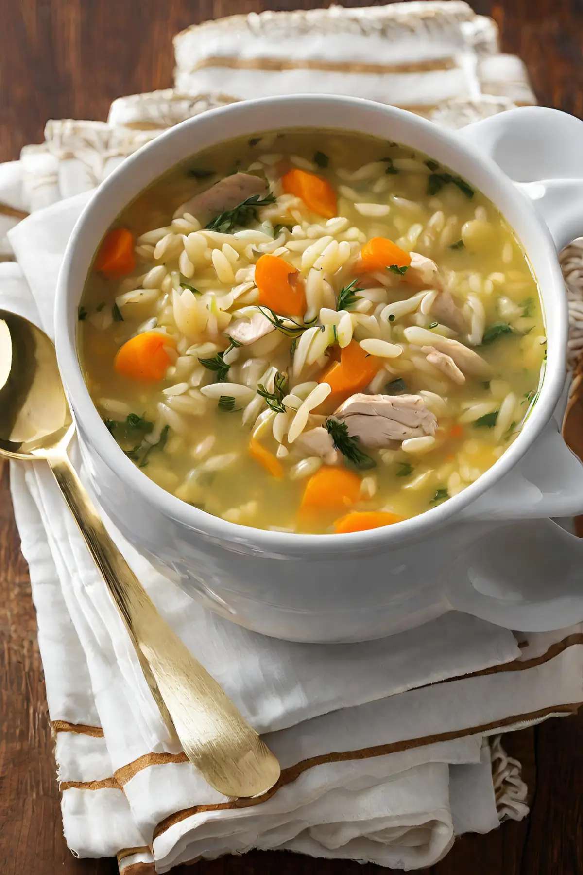 Step-by-Step Cooking Instructions for Golden Chicken Orzo Soup