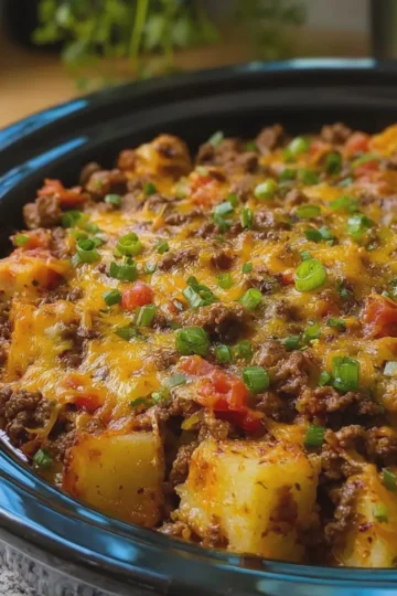 Slow Cooker Cowboy Casserole