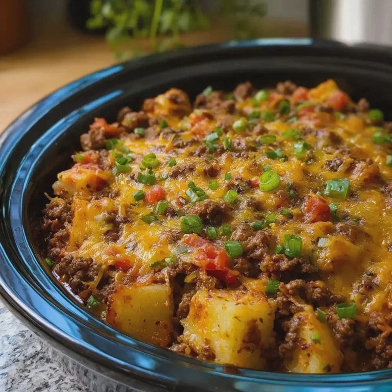 Slow Cooker Cowboy Casserole
