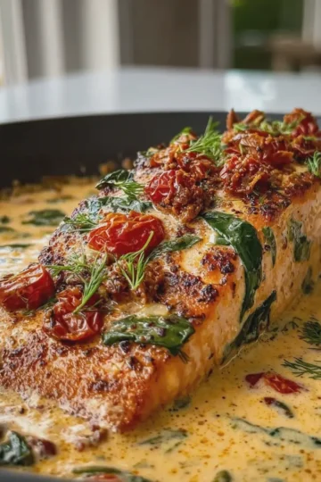 Creamy Tuscan Salmon