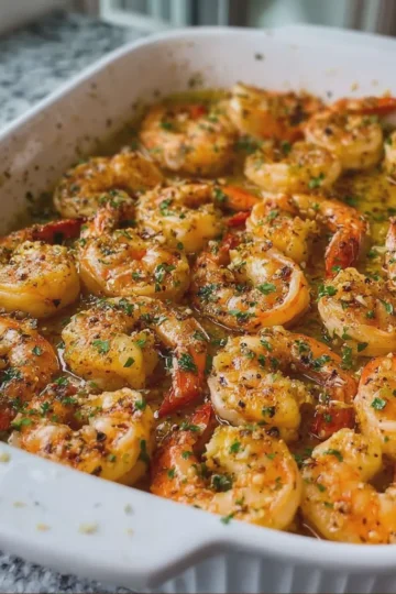 Simple Oven-Baked Shrimp