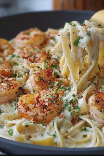Shrimp Alfredo