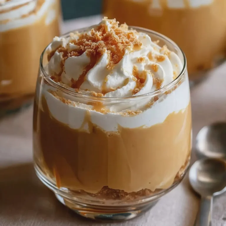 Homemade Butterscotch Pudding