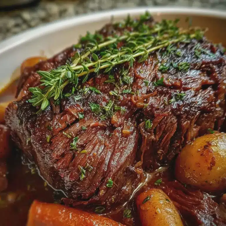 Slow-Cooked Beef Roast