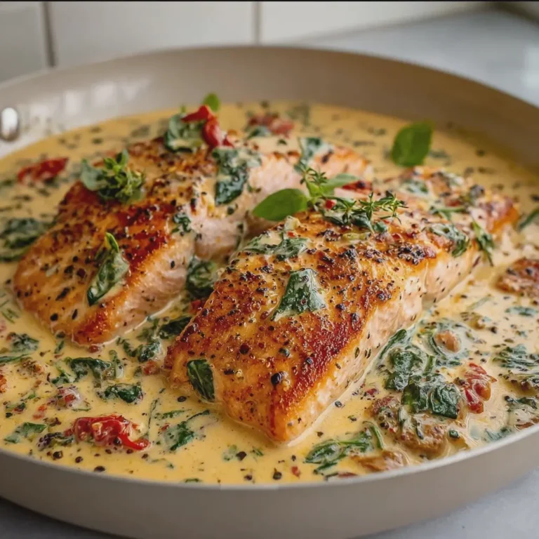 Creamy Tuscan Salmon