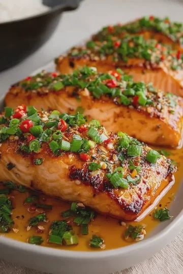 Easy Bang Bang Salmon