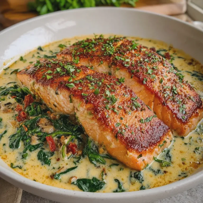 Creamy Tuscan Salmon