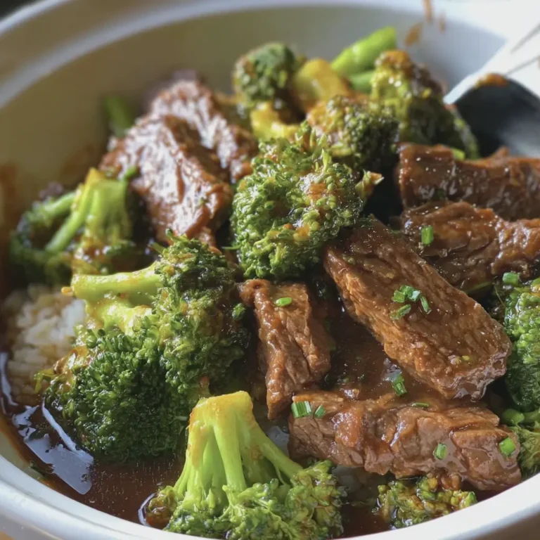 Slow Cooker Beef and Broccoli