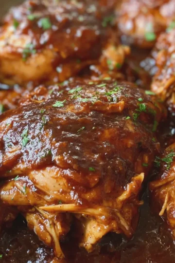Crockpot BBQ Chicken