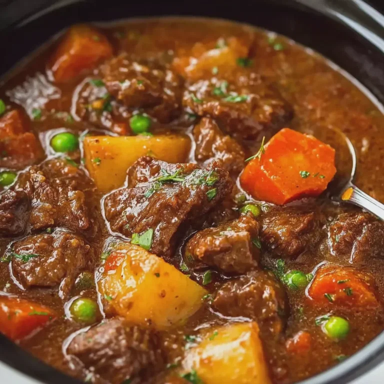 Slow Cooker Beef Stew
