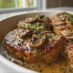 Mushroom Pork Chops