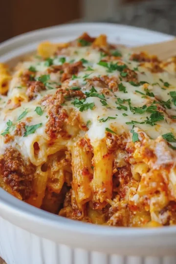 Slow Cooker Baked Ziti