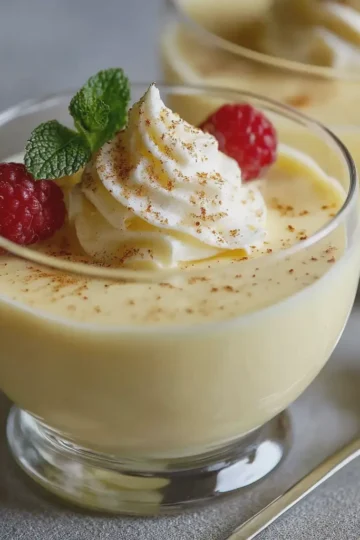 Homemade Vanilla Pudding