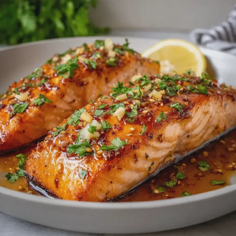 Honey Garlic Salmon