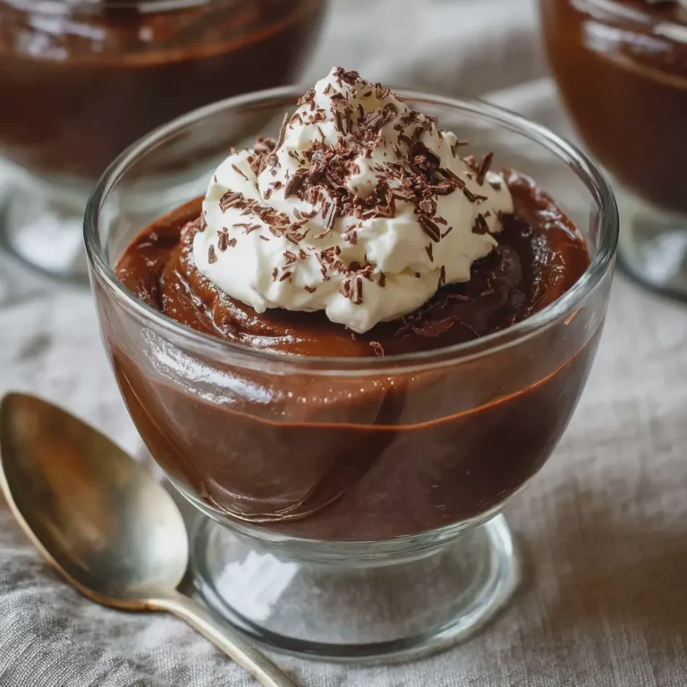 Easy Chocolate Pudding