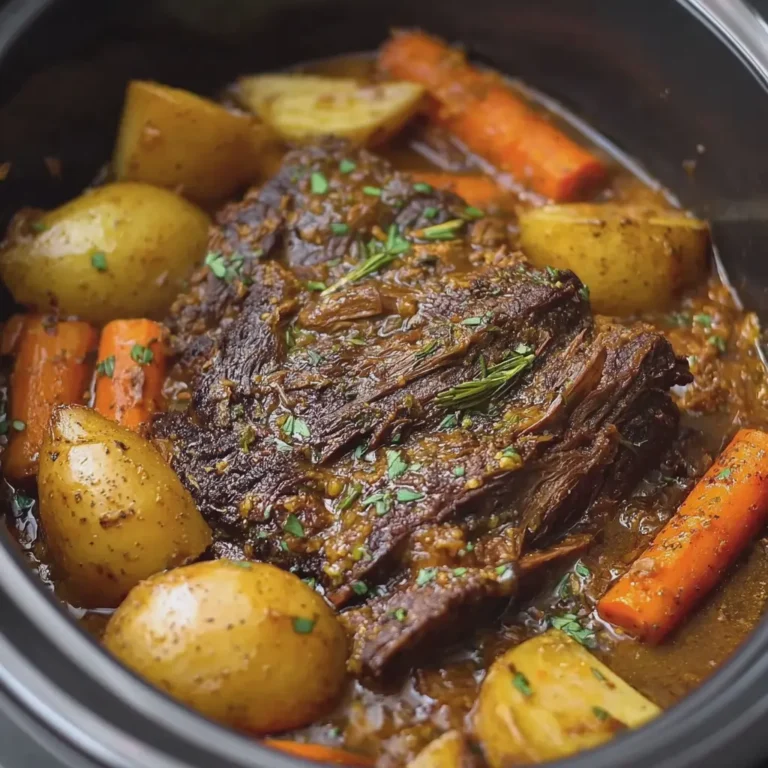 Slow Cooker Pot Roast