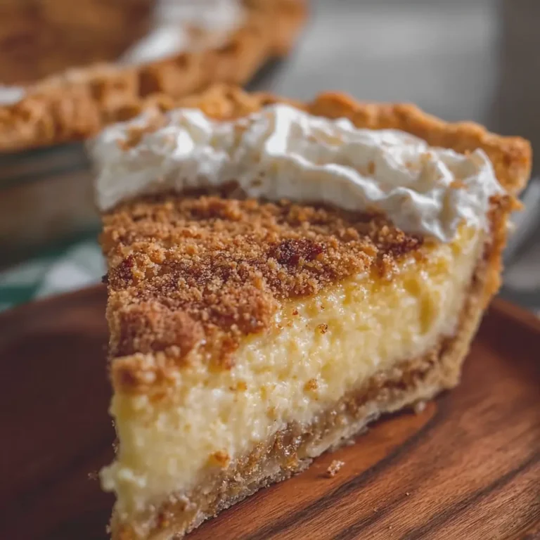 Old Fashioned Kentucky Sawdust Pie