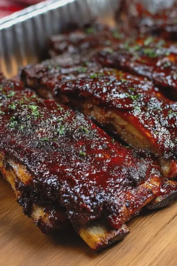 Sticky BBQ Beef Ribs