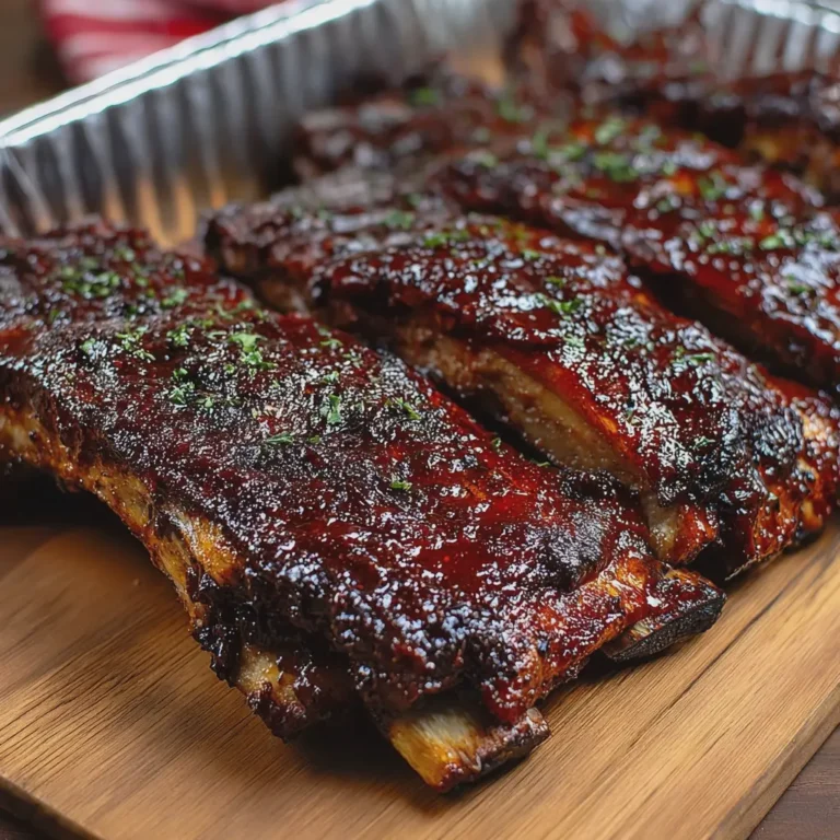 Sticky BBQ Beef Ribs