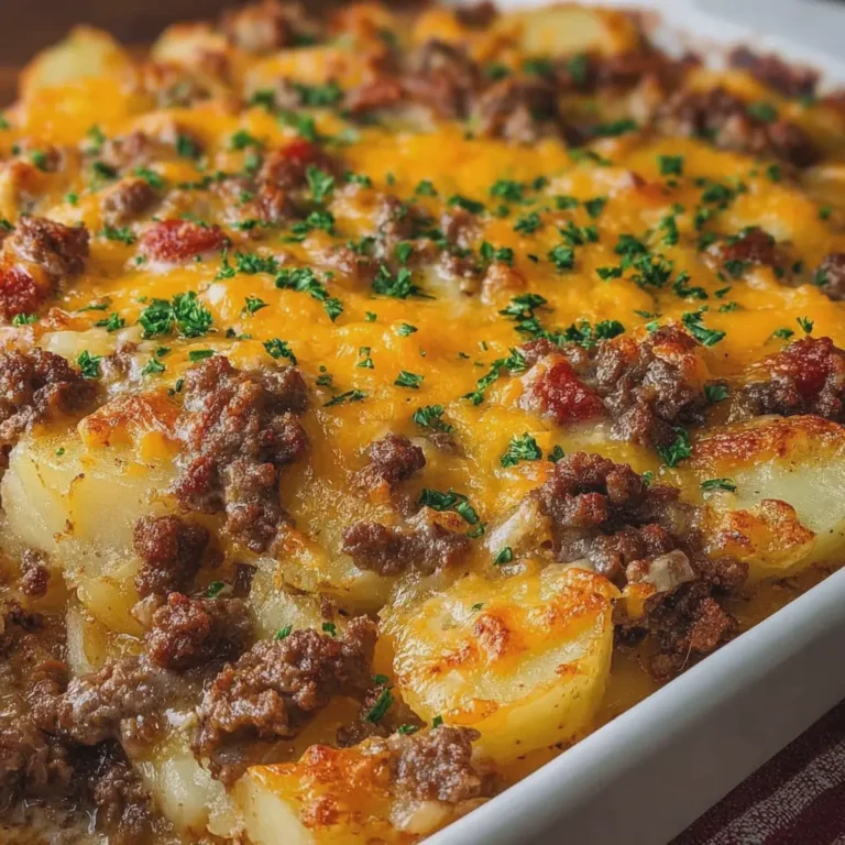 Hamburger Potato Casserole