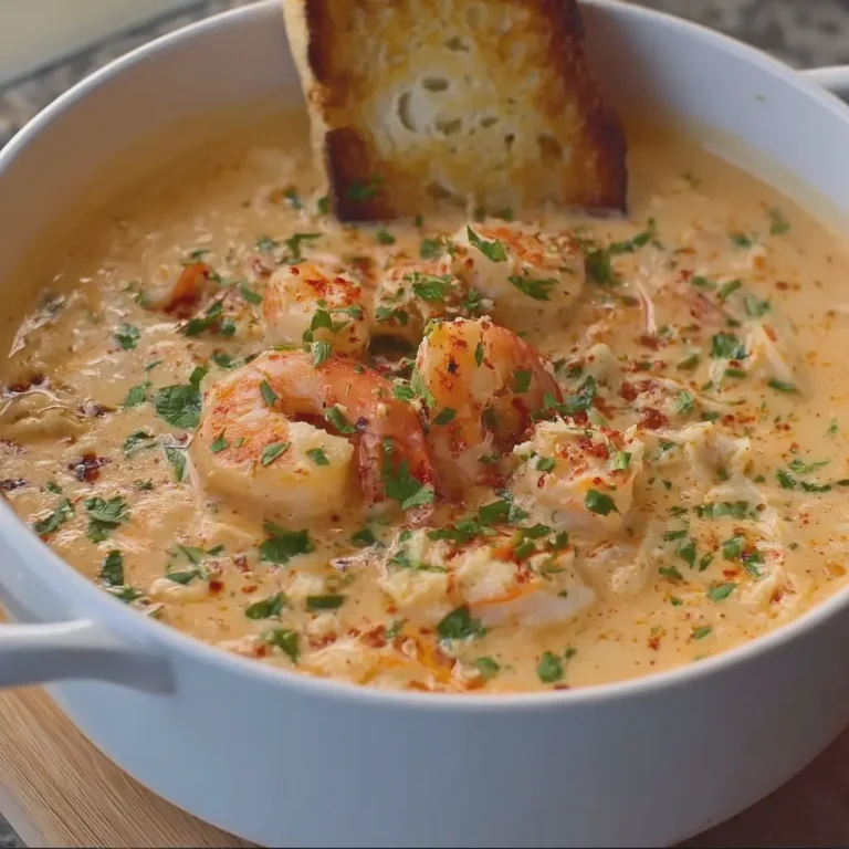 Creamy Shrimp and Crab Bisque