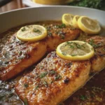 LEMON HONEY GLAZED SALMON