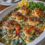 Seafood Spinach Rockefeller