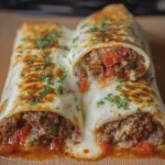 Italian Beef Sausage Mozzarella Wrap Melts