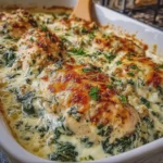 Creamy Spinach Chicken Casserole