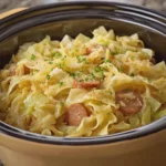 Crockpot Cabbage and Noodles