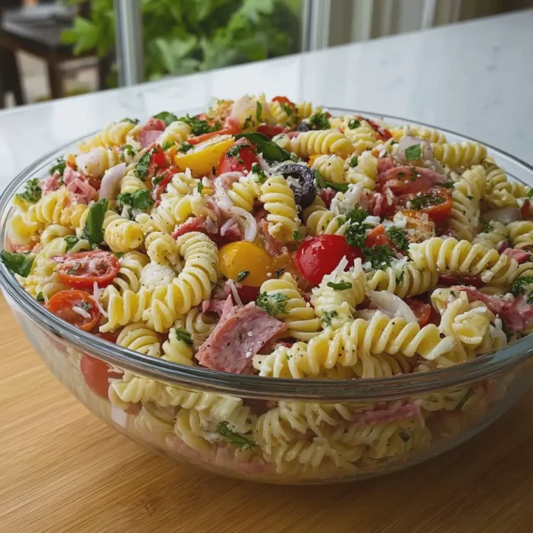 Italian Sub Pasta Salad