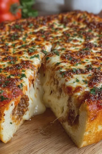 Deep Dish Cheese Pizza