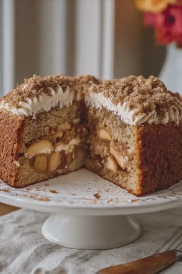 CINNAMON APPLE CAKE