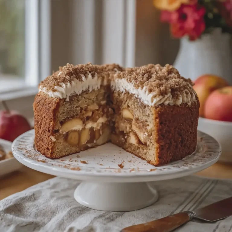 CINNAMON APPLE CAKE