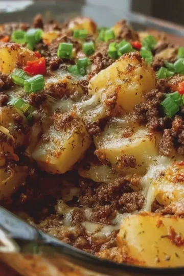 Potatoes with Ground Beef