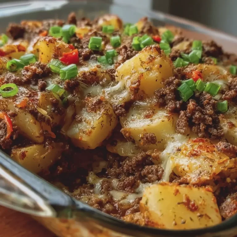 Potatoes with Ground Beef