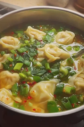 Homemade Wonton Soup