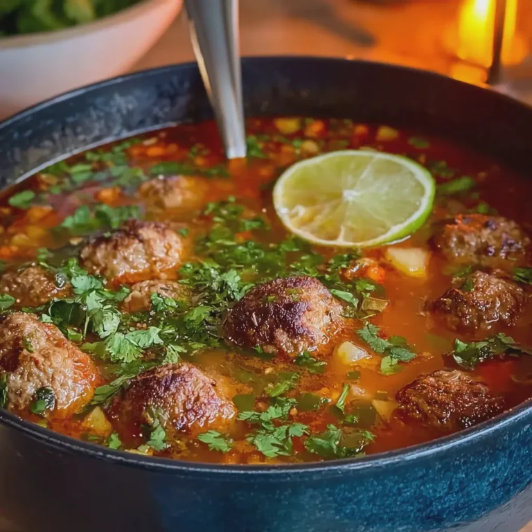 Albóndigas Mexican Meatball Soup