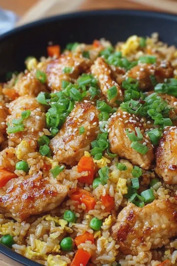 Bang Bang Chicken Fried Rice