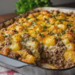 Ground Beef and Potatoes Casserole