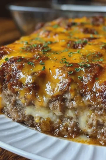 Amish Hamburger Steak Bake