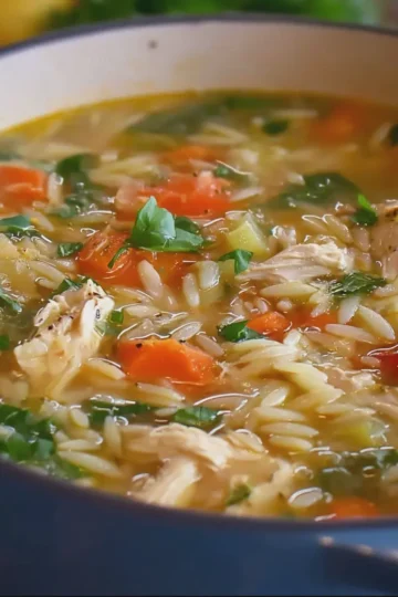 Chicken Orzo Soup