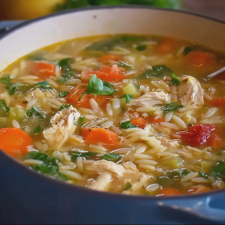 Chicken Orzo Soup