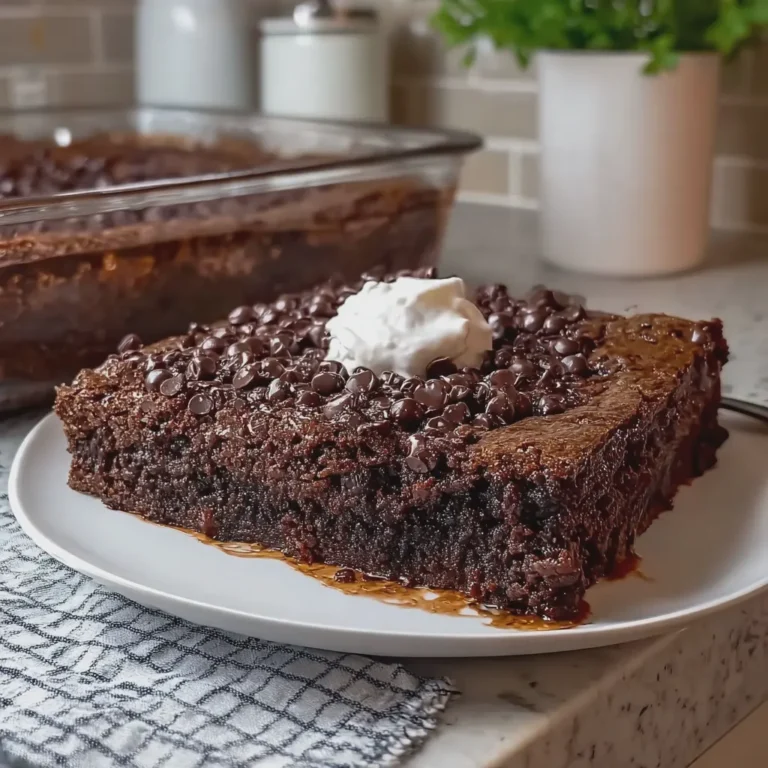 Chocolate Brownie Pudding Cake