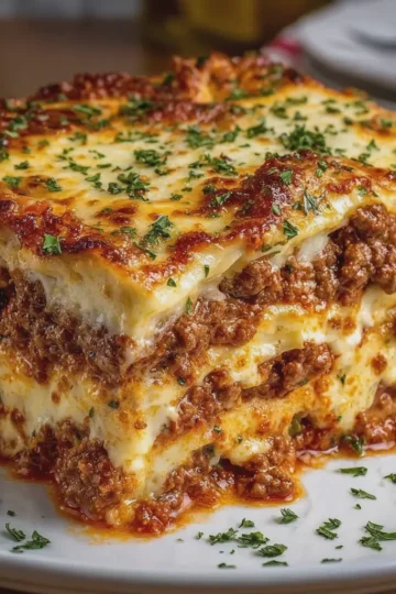 Classic Meat Lasagna
