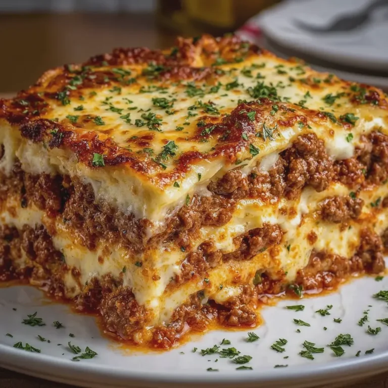 Classic Meat Lasagna