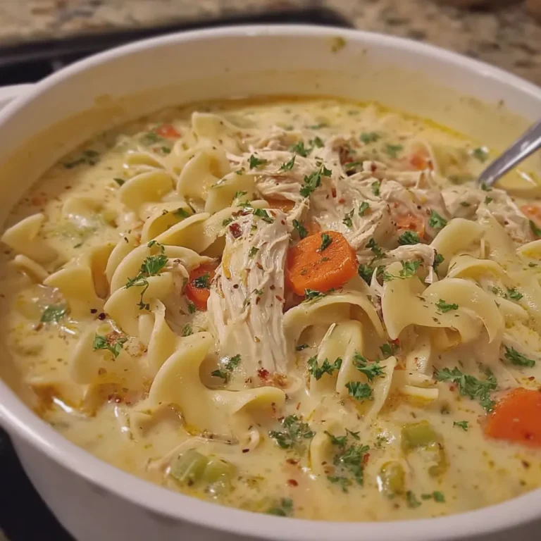 Creamy Chicken Noodle Soup